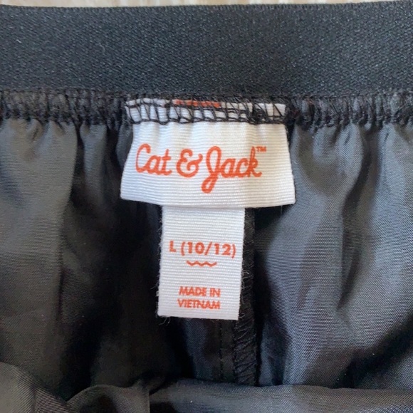 Cat & Jack tulle overlay black skirt size 10/12 - Picture 3 of 4